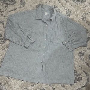 L.L.Bean Plus Size Corduroy Button Shirt Jacket Shacket NWOT